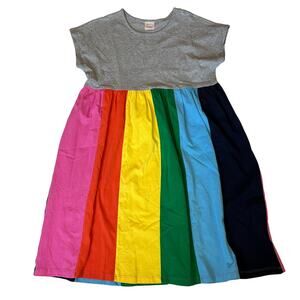 Hanna Andersson Rainbow Swing Dress 160